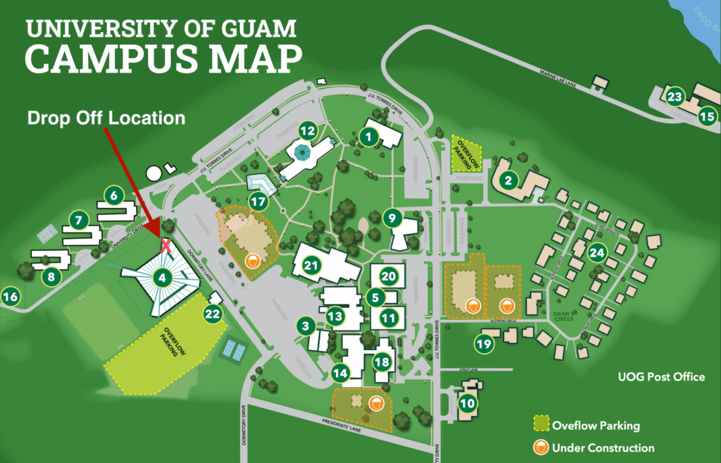 UOG Campus Map