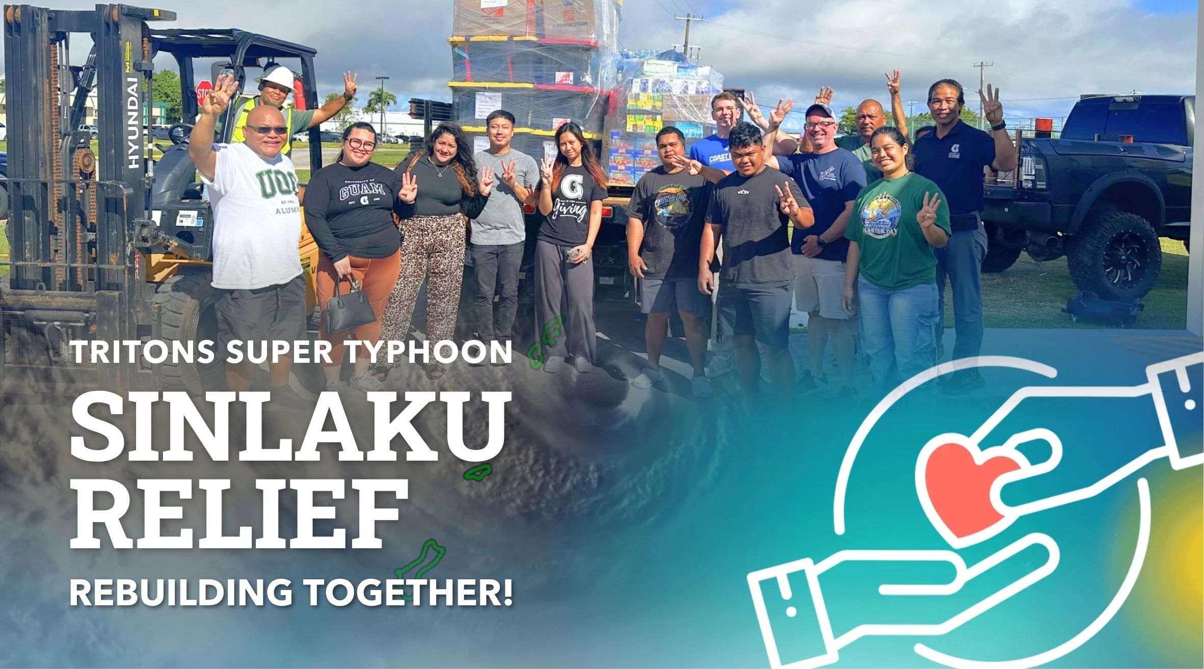 From Compassion to Action: $18,787 Raised for Typhoon Sinlaku Recovery ❤️