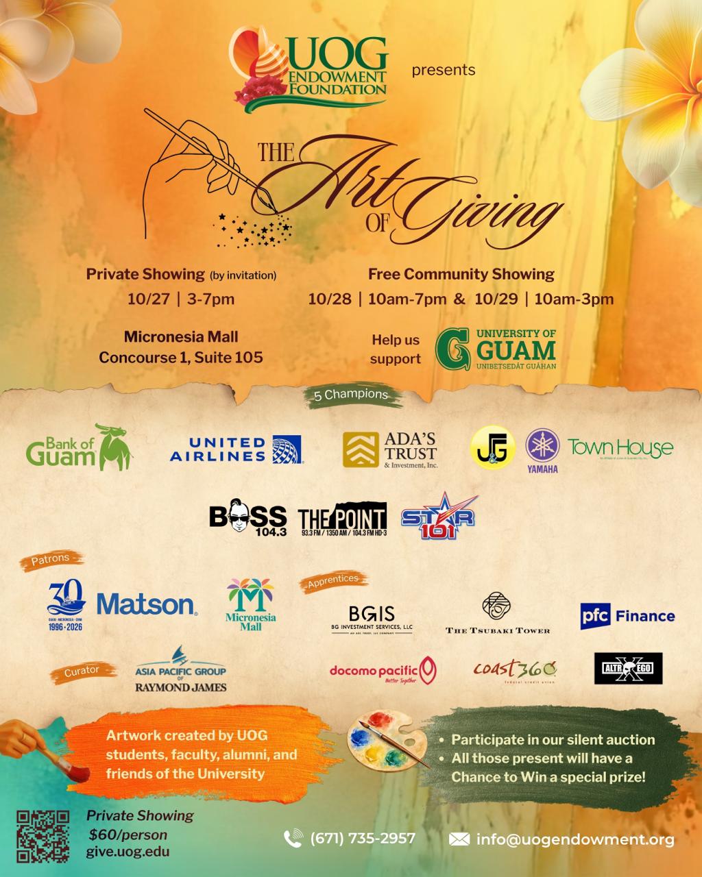 UOG Endowment Foundation presents "The Art of Giving"